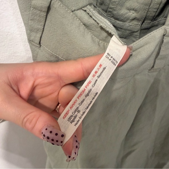 Free People Back Into It Jumpsuit in Agave Silk XS - Picture 5 of 6